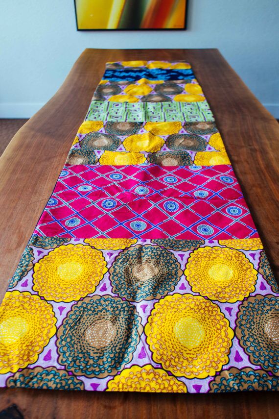 African table runner